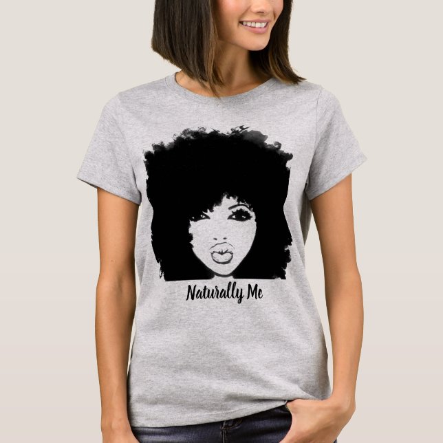 Naturalmente mim t-shirt (Frente)