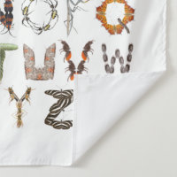 Nature Alphabet Tapeçaria | Alfabeto Florestal