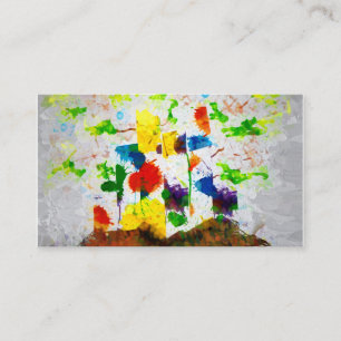 "Nature Fantasy Trees" cartão de visita