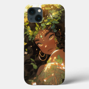 Nature Goddese African American Fantasy Art