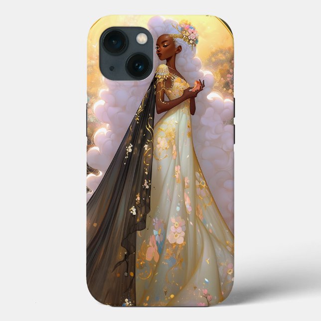 Nature Goddese African American Fantasy Art (Verso)