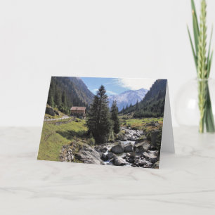 Nature Inspiration Mountain Cabin - Cartão de Saud