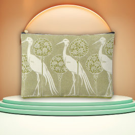 Nature Inspired Art Nouveau Stork