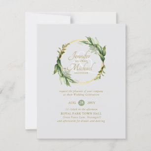 Natures Love Greenery Wreath Casamento