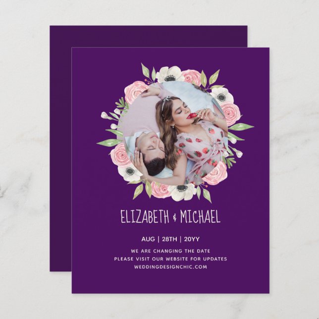 Natureza Almoça Casamento Verde Russo Boho (Frente/Verso)