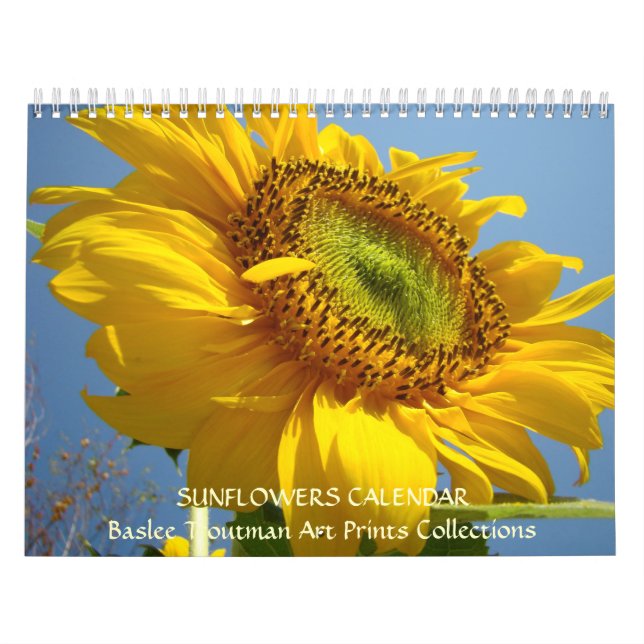 Natureza Calendários Paisagem Girassóis Flor Sol (Capa)
