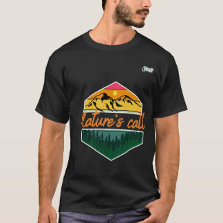 Natureza chama camisa - Perfeito para Natureza e V