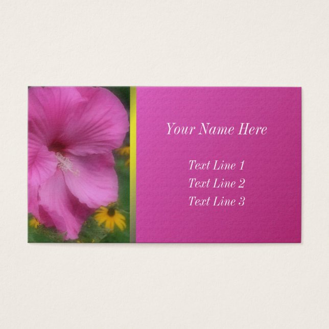 Natureza da Flor de Hibiscus Rosa (Frente)