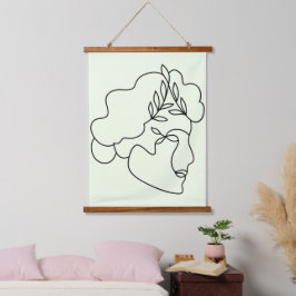 Natureza Dentro - Arte Abstrato Botânica Da Linha 