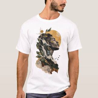 Natureza Dentro da Camiseta Artística
