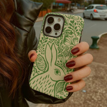 Natureza do Coelho Floral Inspirou Impressão de Ar