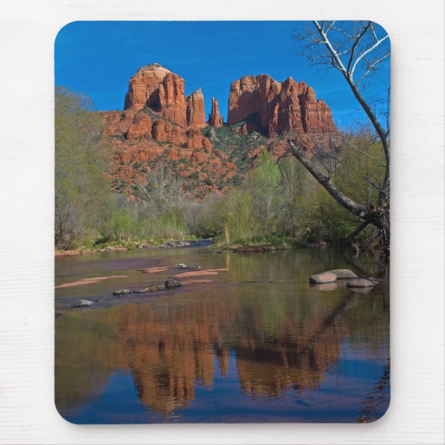Natureza do inverno em Sedona Mousepad 4038 (Frente)