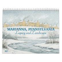 Natureza e Legado: Calendário Marianna 2027