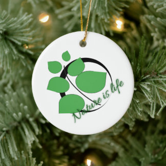 Natureza é vida Ornamento