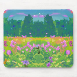 Natureza inspire mousepad - paisagem design