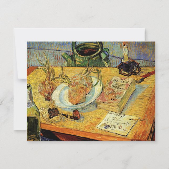 Natureza Morta com Quadro de Desenho por Vincent v (Frente)