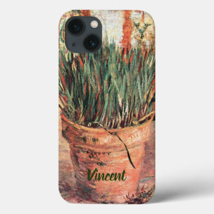 Natureza Morta Vaso de Flores com Cebolinho por Vi