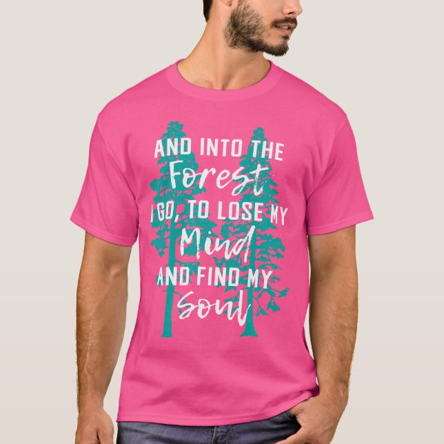 Natureza Oferece Ataque A Camisa Hiker Presente Na (Frente)