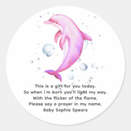 Náutica de cor aquática - etiqueta da vela de oraç