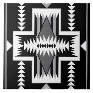 Navajo Design - 3 Azulejo cerâmico