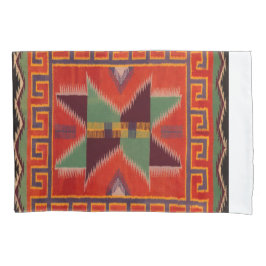 NAVAJO INDIAN 1800S HORSE SADDLE BLANKET SHERPA