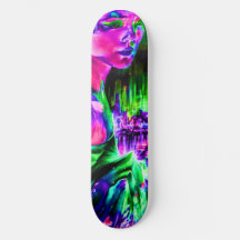 Nave de Skateboard Neon Girl