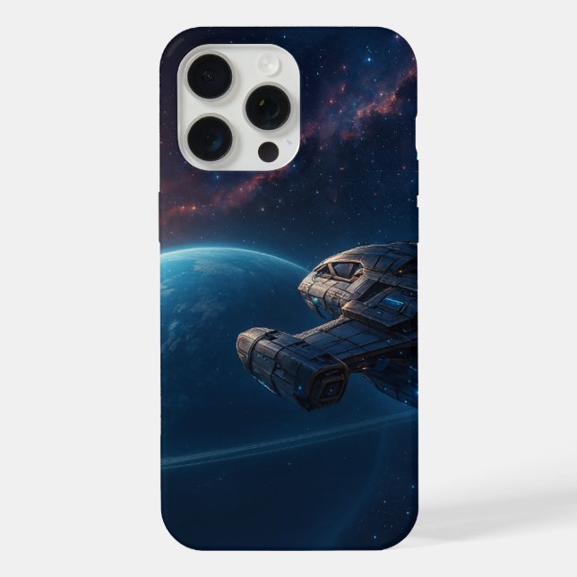 Nave Espacial Futurista (Verso)