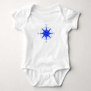 Navegação - Camisa Náutica de Compass Rosa de Vent