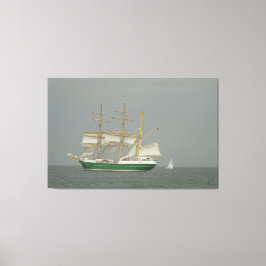 Navegação Em Uma Arte De Canvas Do Dia Gloomo