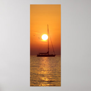 Navegação por Sunset (fina) - poster