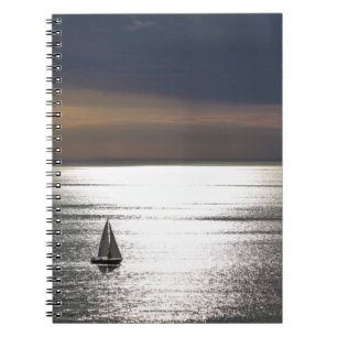 Navigação em Santa Monica - caderno espiral