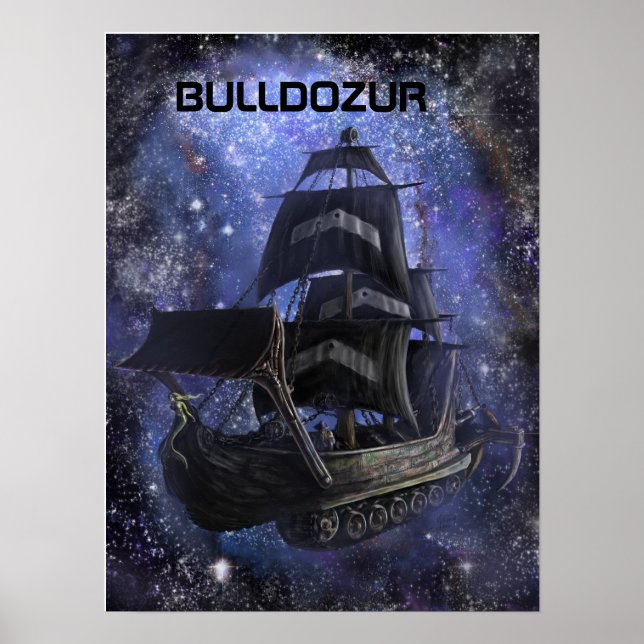 Navio Bulldozur Poster (Frente)