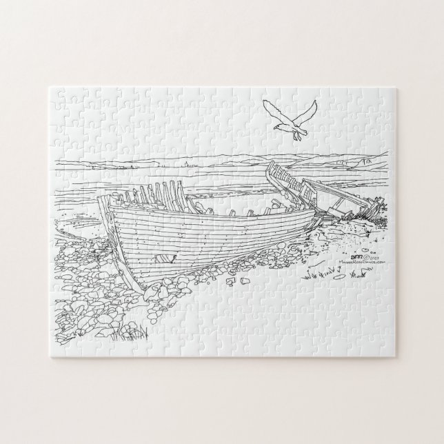 Navio Farr Bay Quebra-cabeça (Horizontal)