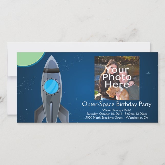 Navio Foguete de Espaço Exterior (Frente)