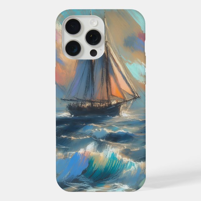 Navio Navegando No Mar (Verso)