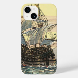 Navio Pirata Antigo, Galeão Navegando no Oceano