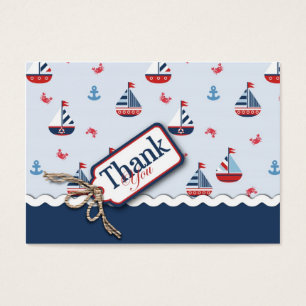 Navios Ahoy! Tag do presente de TY