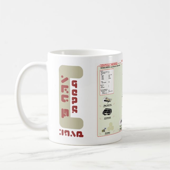Navios da caneca pessoal da canela da frota (Esquerda)