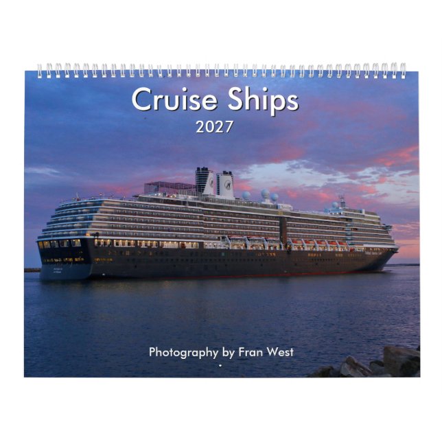 Navios de Cruzeiro 2027 calendário (Capa)