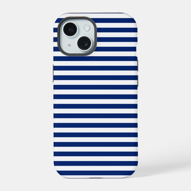 navy and white stripes (Verso)