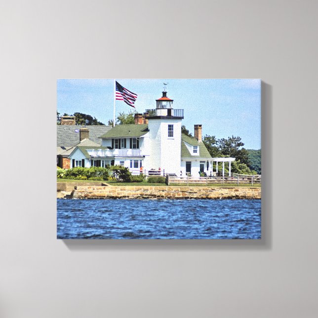 Nayatt Point Lighthouse, Canvas RI (Frente)