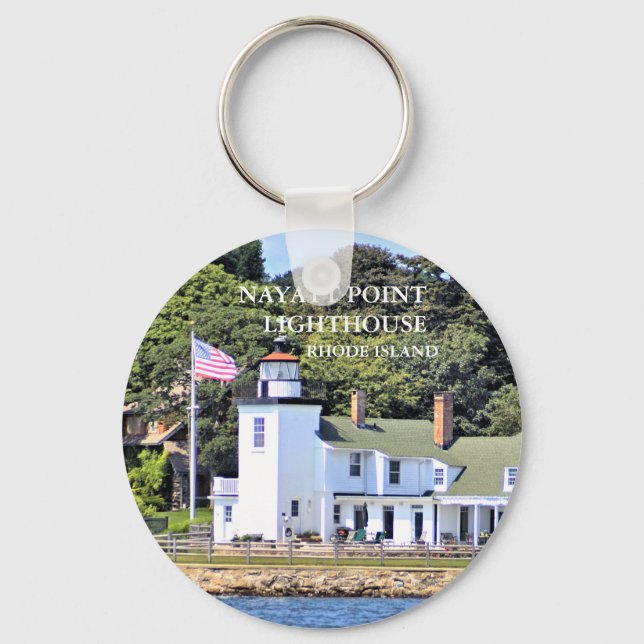 Nayatt Point Lighthouse, Chaveiro Rhode Island (Frente)