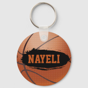 Nayeli Personalizado Chaveiro / Keyring de Basquet