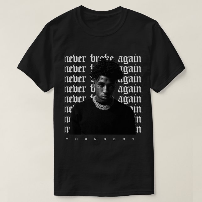 NBA YOUNGBOY Classic T-Shirt (Frente do Design)