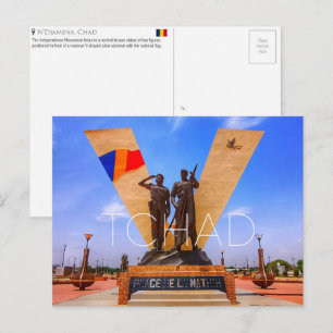 N'djamena, Chade Cartão Postal de Viagem