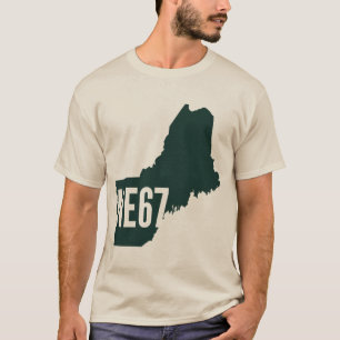 NE67 Lista T-Shirt de Longa Superfície