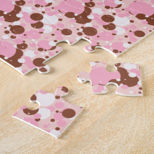 Neapolitan Dots 01-Lt Pink-JIGSAW QUEBRA-CABEÇA