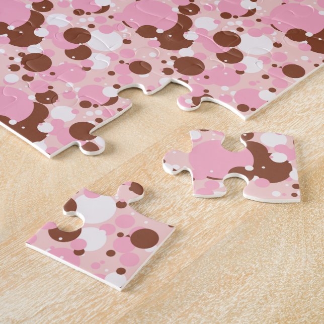 Neapolitan Dots 01-Lt Pink-JIGSAW QUEBRA-CABEÇA (Lateral)