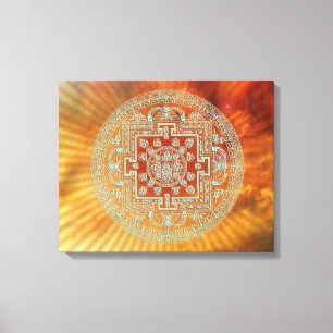 Nebula Mandala - Canvas