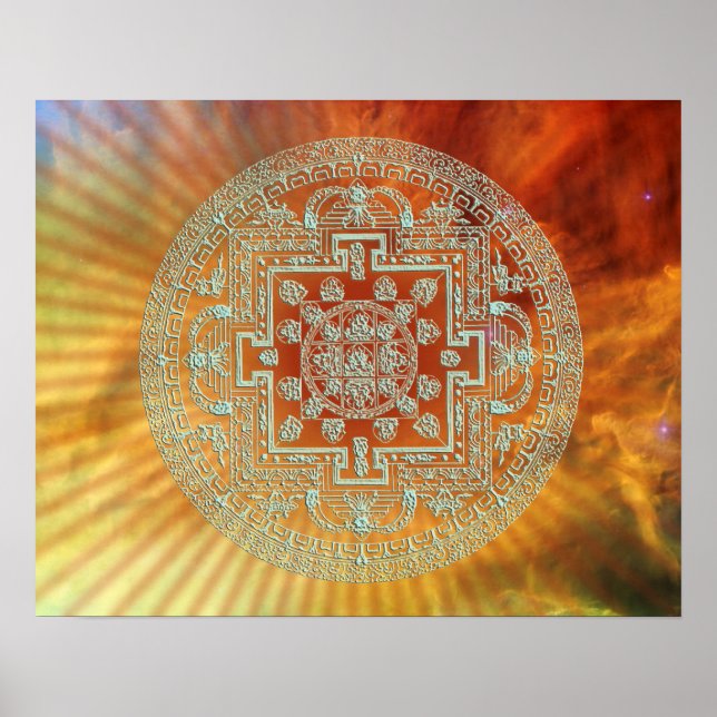 Nebula Mandala - Poster (Frente)